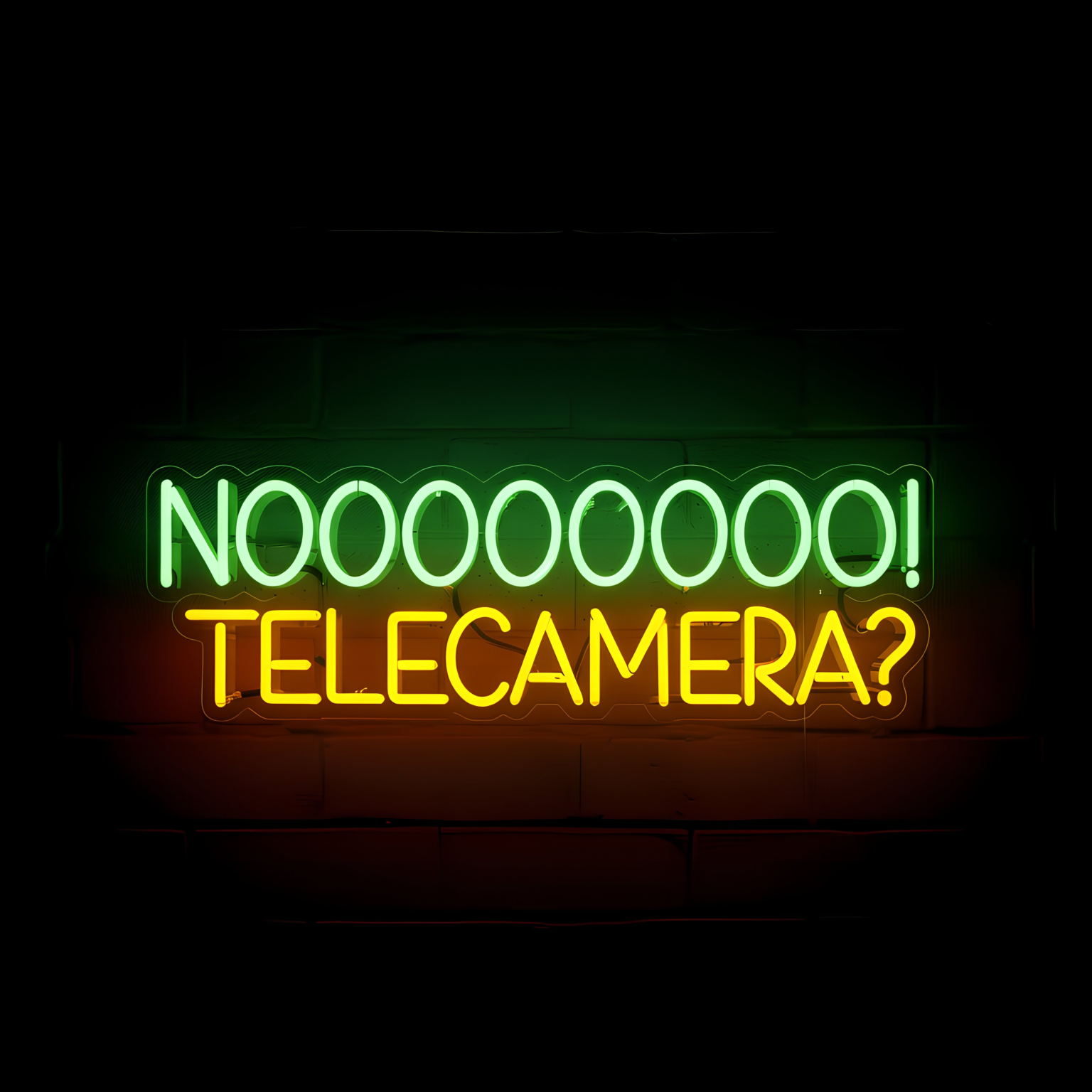 Noooooooo! Telecamera?